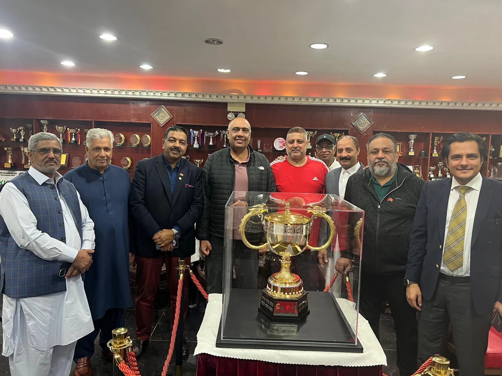 Inauguration of the Hong Kong Sixes Trophy at Pakistan Club