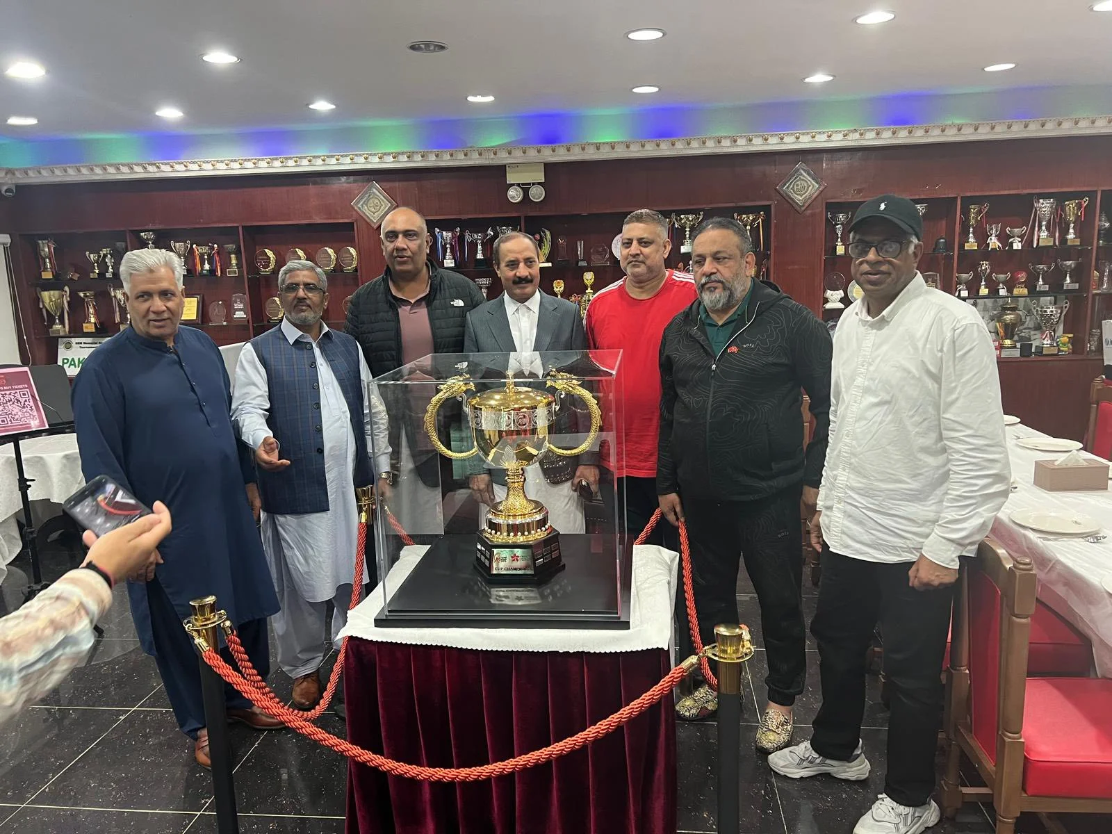 Inauguration of the Hong Kong Sixes Trophy at Pakistan Club
