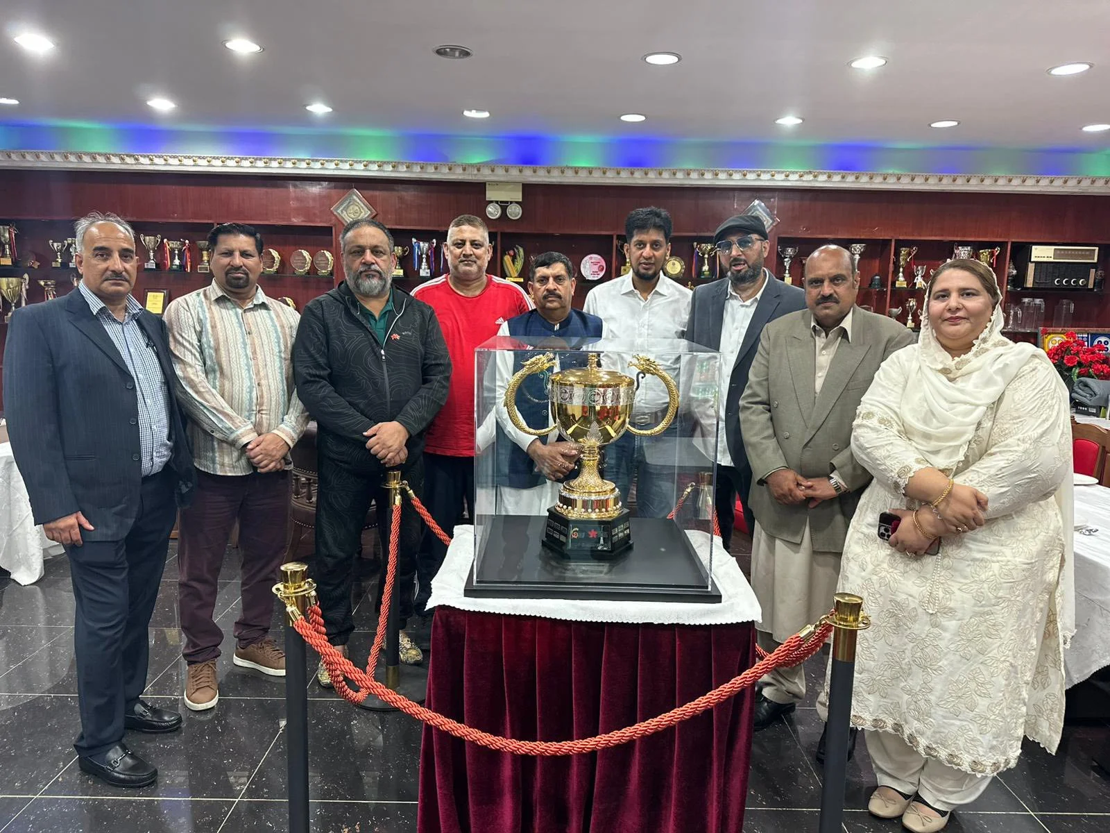 Inauguration of the Hong Kong Sixes Trophy at Pakistan Club