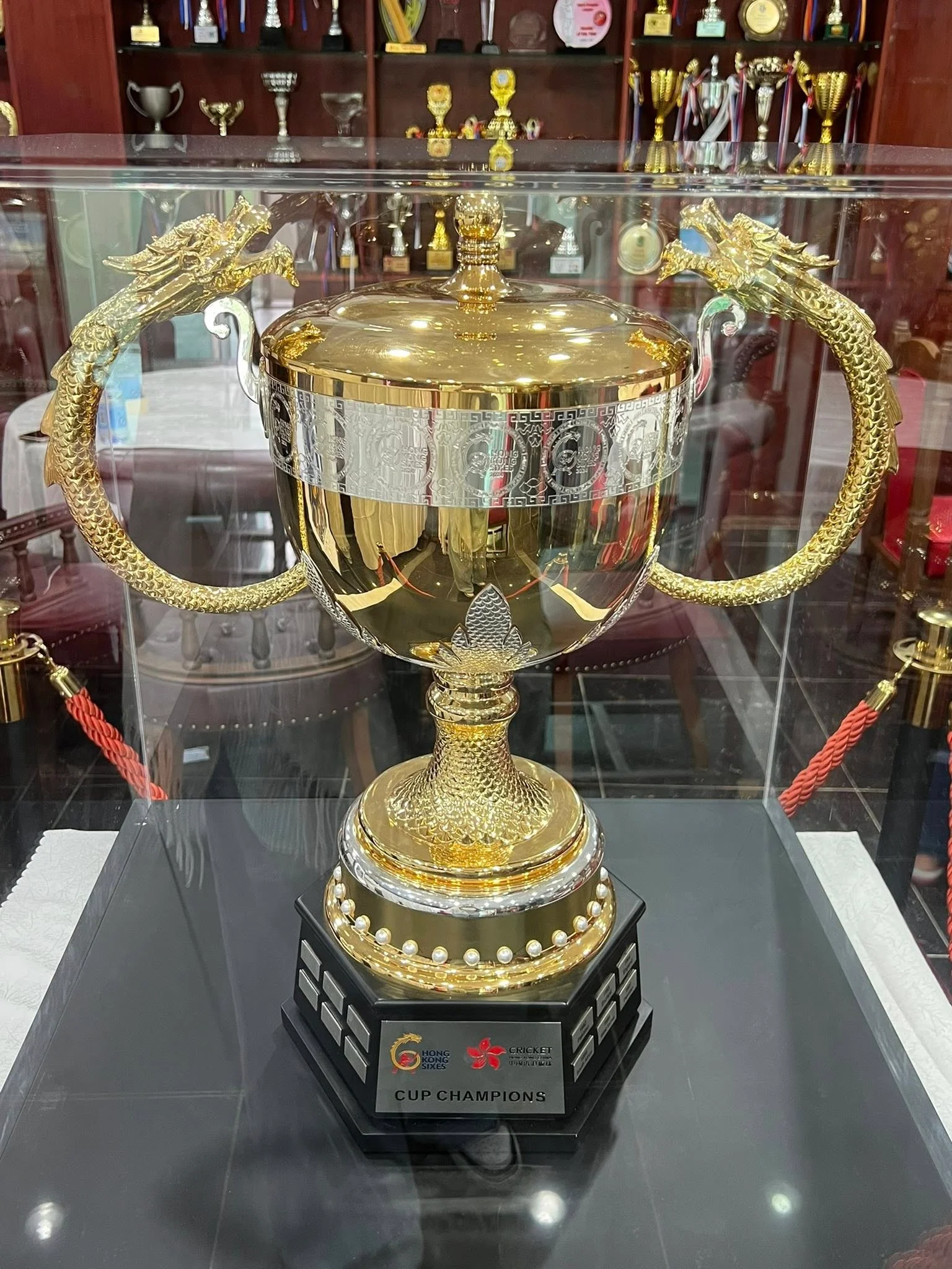 Inauguration of the Hong Kong Sixes Trophy at Pakistan Club