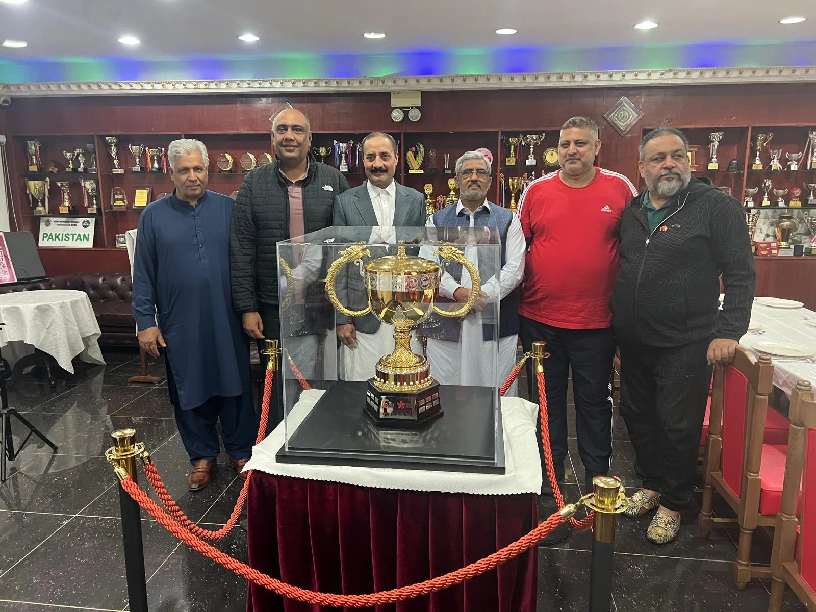 Inauguration of the Hong Kong Sixes Trophy at Pakistan Club