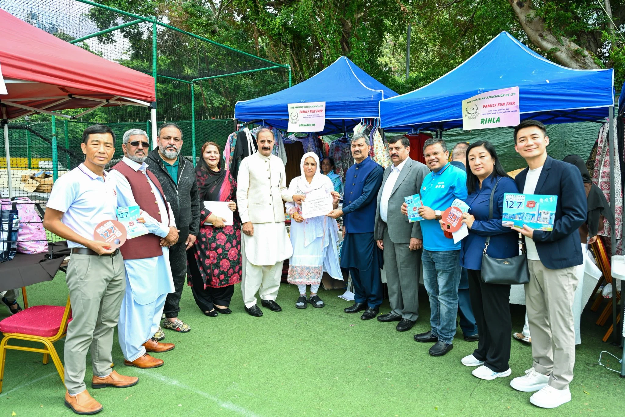 Community Spirit in Action – Moments from the Family Fun Fair Preparations