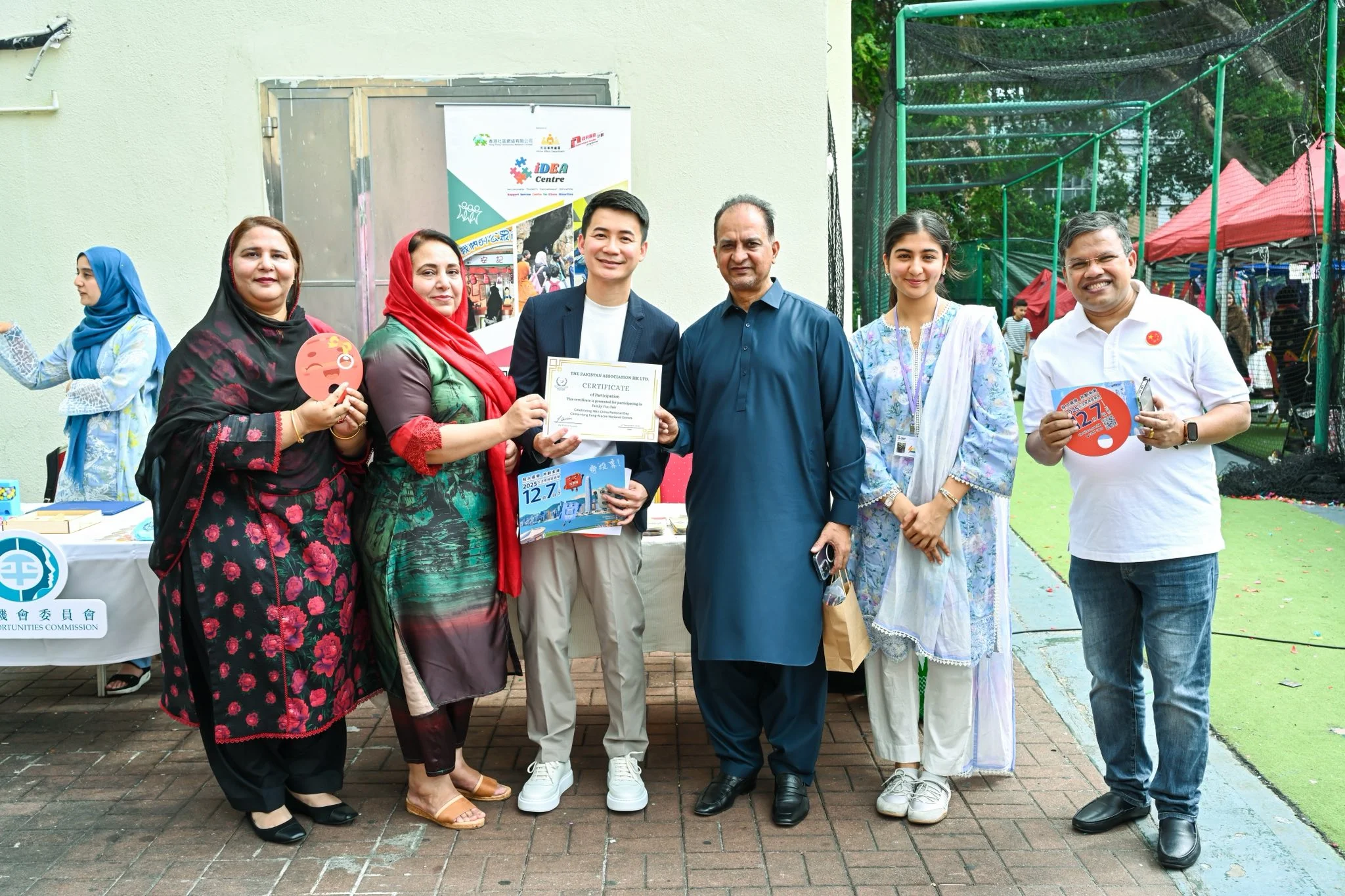 Community Spirit in Action – Moments from the Family Fun Fair Preparations